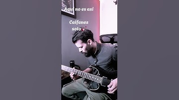 Thumbnail of Caifanes- aquí no es así- solo 🎸