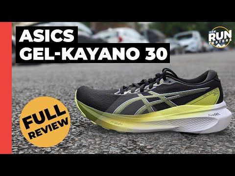 Asics Gel-Kayano 30 stability running trainers in all black