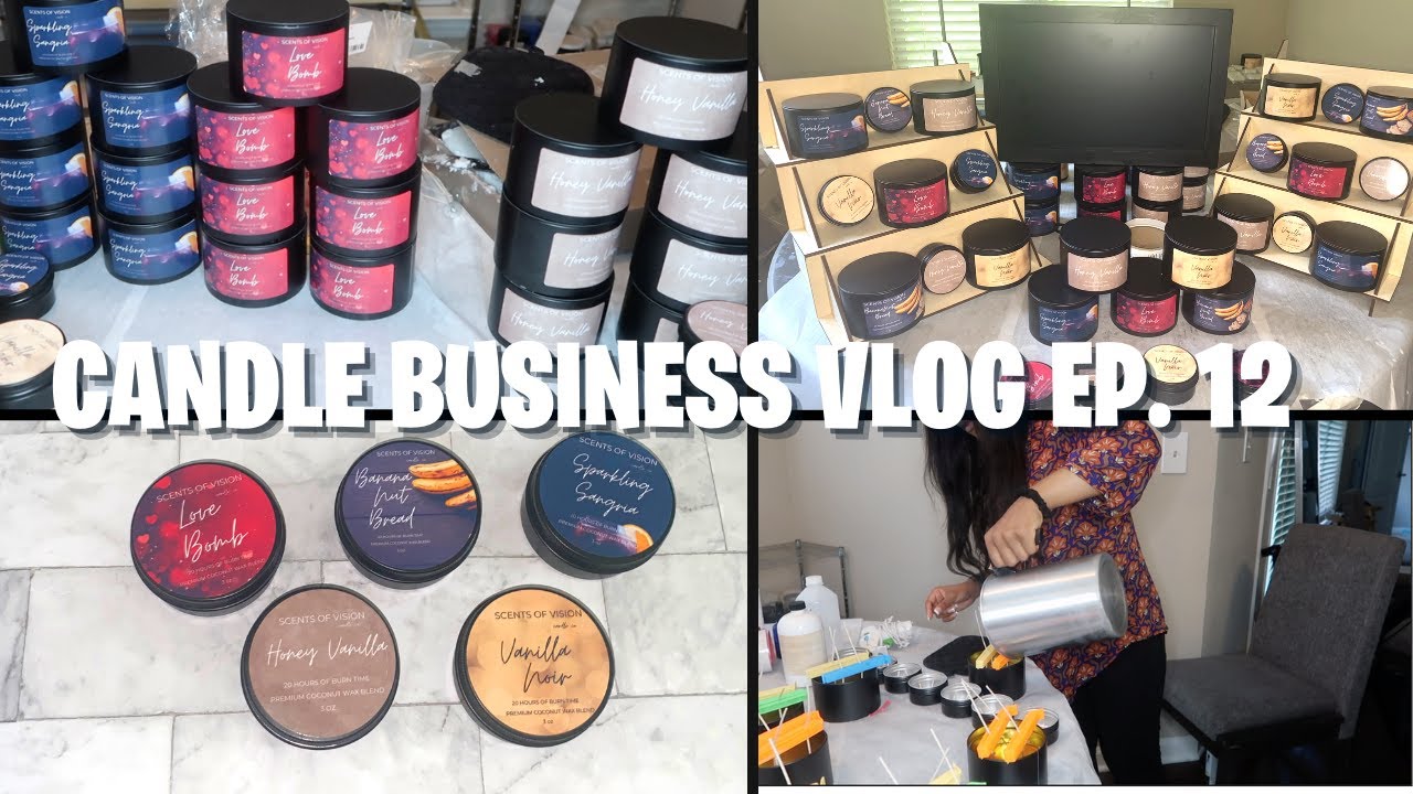 EXPOSING MY TOP SELLING CANDLE RECIPES MAKING OVER 50 CANDLES