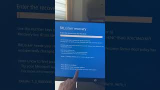 How to fix Bitlocker Recovery Error 👊