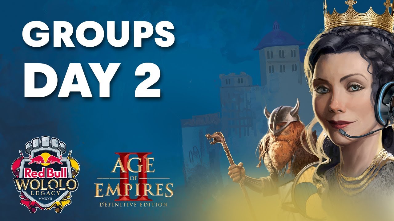 Vololo Day 2 Groups + Decider of Empires II | Red Bull Wololo Legacy - YouTube