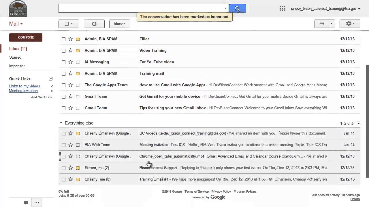 How do i set my gmail inbox to show unread mail - garsb