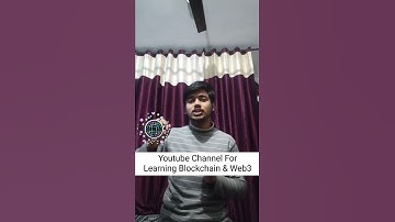 Best Youtube Channel For Learning Blockchain & Web 3 Development! Be Harshu