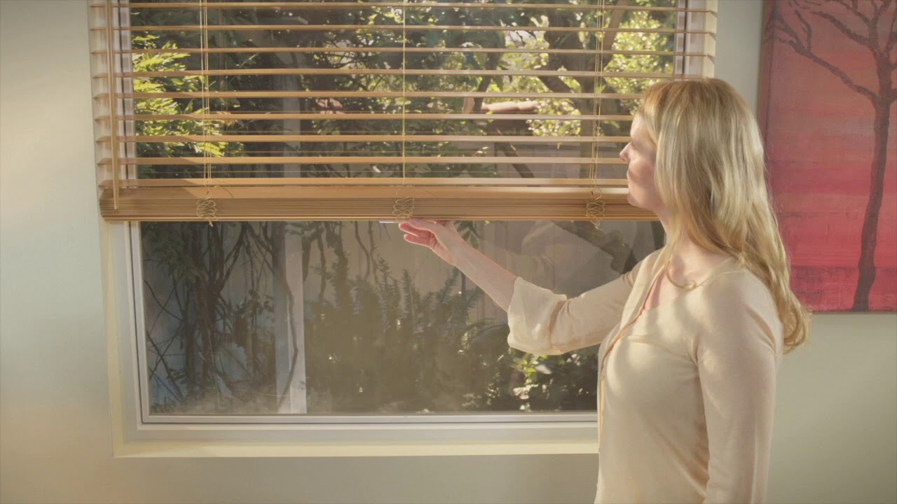 Lift and Look cordless blinds YouTube