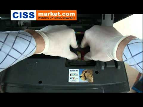 Ciss For Epson Stylus Dx4450 Installation Guide By Cissmarket Com Youtube