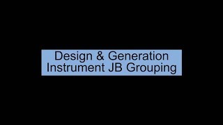Instrument Junction Box Grouping