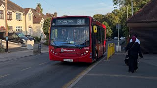 TfL B14 博克斯雷希斯圖書館Bexleyheath Library➡️奧爾平頓站總站Orpington Station B/T 🚌YX63 LGC/36582 (特見Rare!)