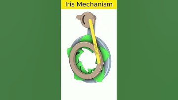 Iris Mechanism #cad #fusion360 #mechanical #engineering #solidworks #mechanism #3d