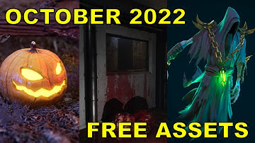 Unreal Engine October 2022 Free Marketplace Content Summary