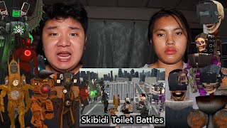 7 ต่อ 100 ยังเอาไม่ลงไททัน 7 ตัวสู้กับพวกหัวส้วมทั้งกองทัพ Skibidi Toilet (BATTLES)