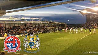 PITCH INVASION, LIMBS AND CARNAGE! AFC FYLDE VS STOCKPORT VLOG