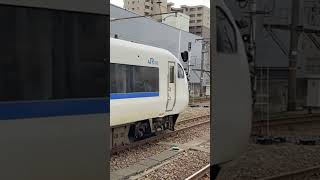 681系　683系　特急サンダーバード大阪行き　金沢駅発車