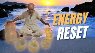 Crystal Singing Bowl Cleansing | 10 Min 432 Hz Sound Bath screenshot 2