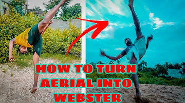 How to Turn your aerial into webster like Rajkumar karki and raja udc || How to webster from aerial