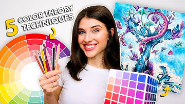 5 COLOR THEORY TECHNIQUES That Can TRANSFORM Your Coloring Pages