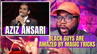 First Time Hearing Aziz Ansari Black Guys Are Amazed by Magic Tricks