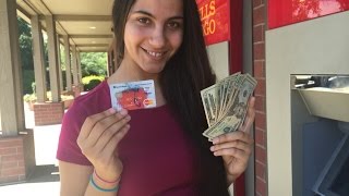 США. Снимаем доллары с украинской карты в банкомате. ПриватБанк США. Снимаем доллары с украинской карты в банкомате. ПриватБанк