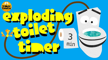 EXPLODING Toilet Timer Bomb! 💥🚽 | 3 Minute Fun Countdown for Kids
