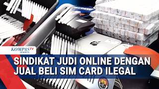 Waspada! Ribuan SIM Card Ilegal Dijual Murah untuk Judi Online dan Pinjol, 3 Pelaku Ditangkap