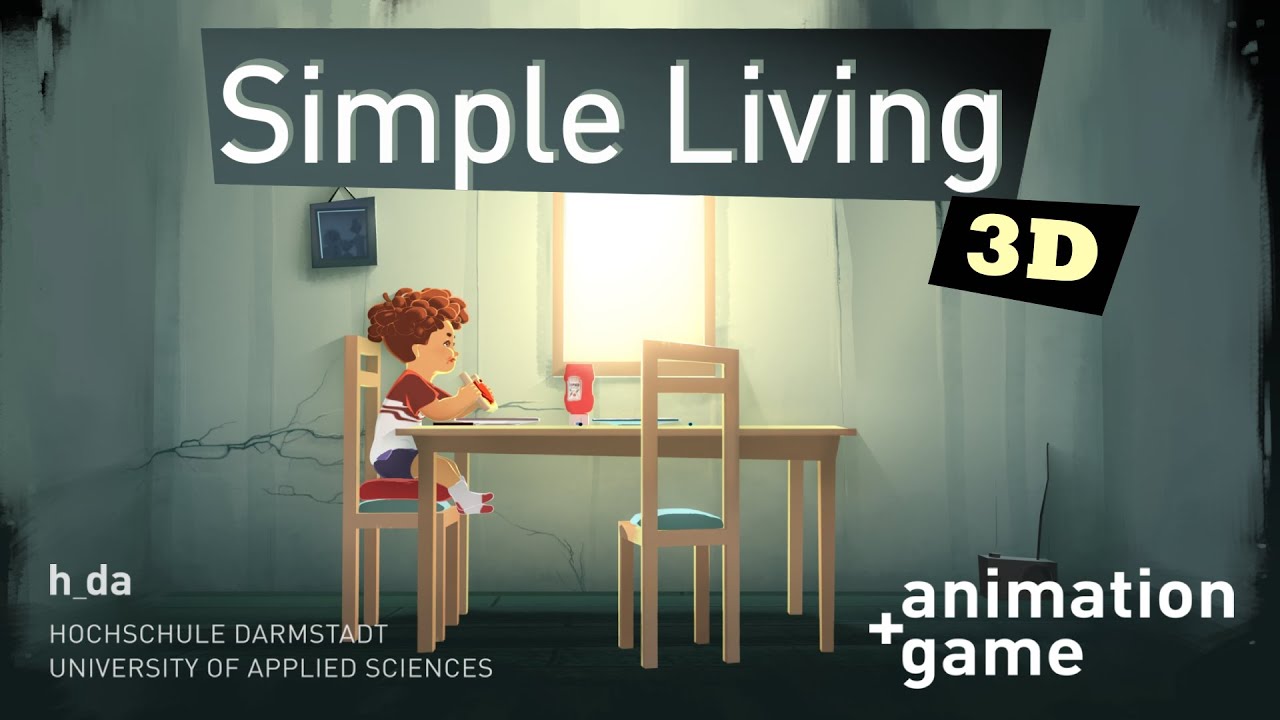 Simple Living 3d Animated Short Student Semester Project Animation Game Skydrathik Vincent Ruhl Youtube