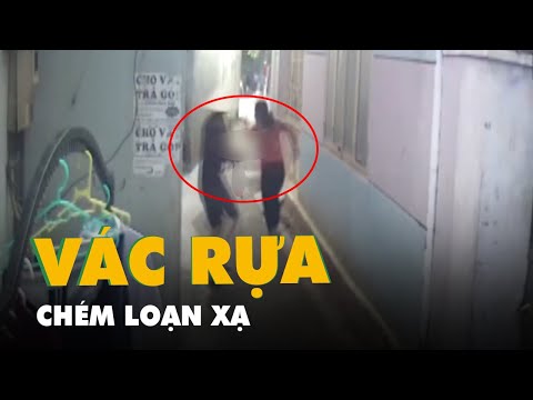Kinh hoàng thanh niên vác rựa xông vào nhà hàng xóm chém loạn xạ