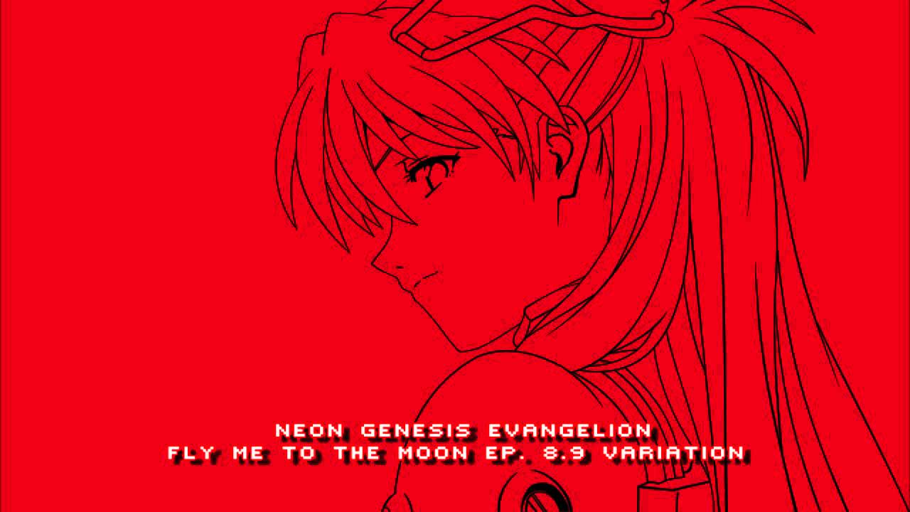 Neon Genesis Evangelion Fly Me To The Moon Ep 8 9 Variation Youtube - roblox fly me to the moon evangelion