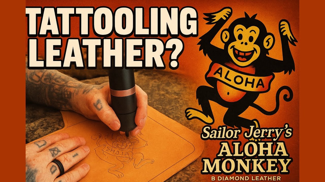 You’ve Never Seen Leatherwork Done Like This – Tattooling at B Diamond Leather