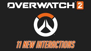 Overwatch 2 - 11 New Interactions (April 2023)