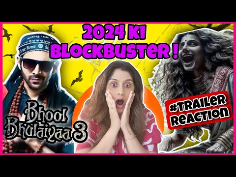 Bhool Bhulaiyaa 3 Trailer Reaction ! | Kartik Aaryan,Vidya B,Madhuri D,Triptii | @Couplesiyaapa