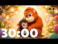 30 Minute Easter Timer 🐣 | Countdown for Games & Easter Egg Hunts | 4K Video