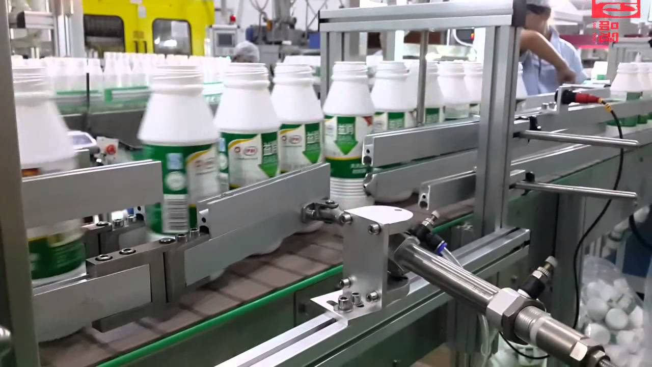 High speed bottle bagging machine-7000 bottles per hour (Model: PDB-250) - YouTube