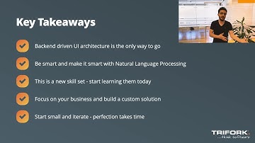 Trifork Tech Update Recap: Conversational UI – fast tracking the customer experience with Ayoub
