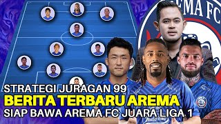 Berita Arema FC! Formasi Juara Juragan 99, Siap Bawa Arema FC Juara Liga 1