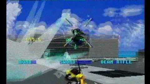 Virtual On Netlink VS. match 02 (fragment): San Te (TEMJIN) vs. unknown (BAL-BAS-BOW)