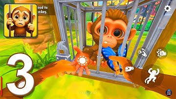 I Am Monkey - Gameplay Walkthrough Part 3 - New Update (Android, iOS)