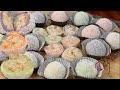 Mochi - Cách Làm Bánh Bao Chỉ  Nhân Dừa Đậu Phộng  Mềm Dẻo Thơm Ngon - How To Make Snowball Cakes