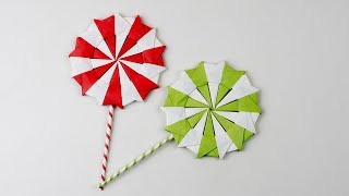 DIY Paper Lollipop - Paper Crafts For School - Easy Craft Ideas - DIY