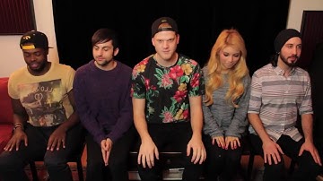 Flipped SLOW MOTION White Winter Hymnal Clapping TUTORIAL -- Pentatonix