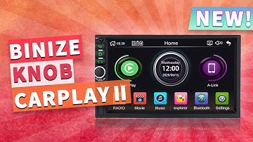 Binize: How to Get Android Auto & CarPlay and Mirrorlink of  7 Inch #CarStereo