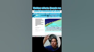 Webinar abierto: Ejemplo regional de modelado de intrusión marina con MODFLOW6 y mf6Voronoi - 22 Dic