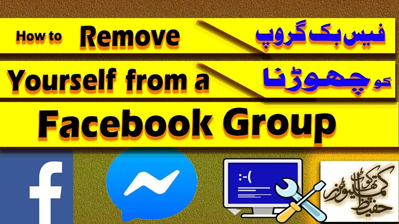 how to leave a facebook group remove yourself from a group on