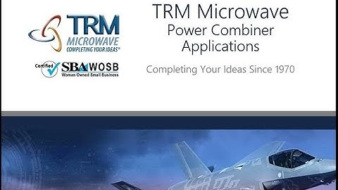 Tech Talk: Power Combiners