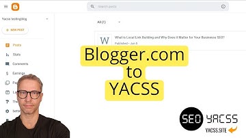 Connect blogger.com to YACSS