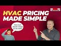 Hvac pricing made simple