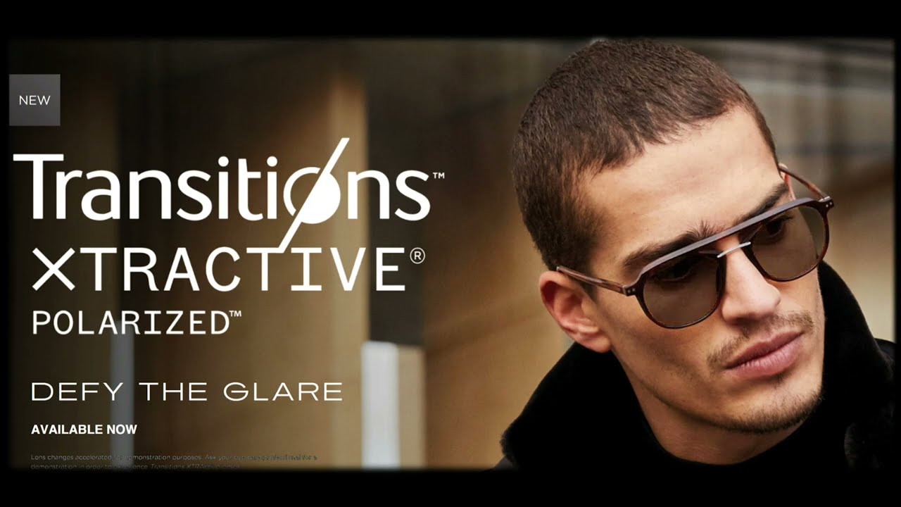 Essilor Transitions XTRACTIVE POLARIZED - YouTube