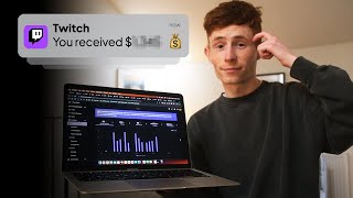 How Much I Made My First Month Streaming on Twitch