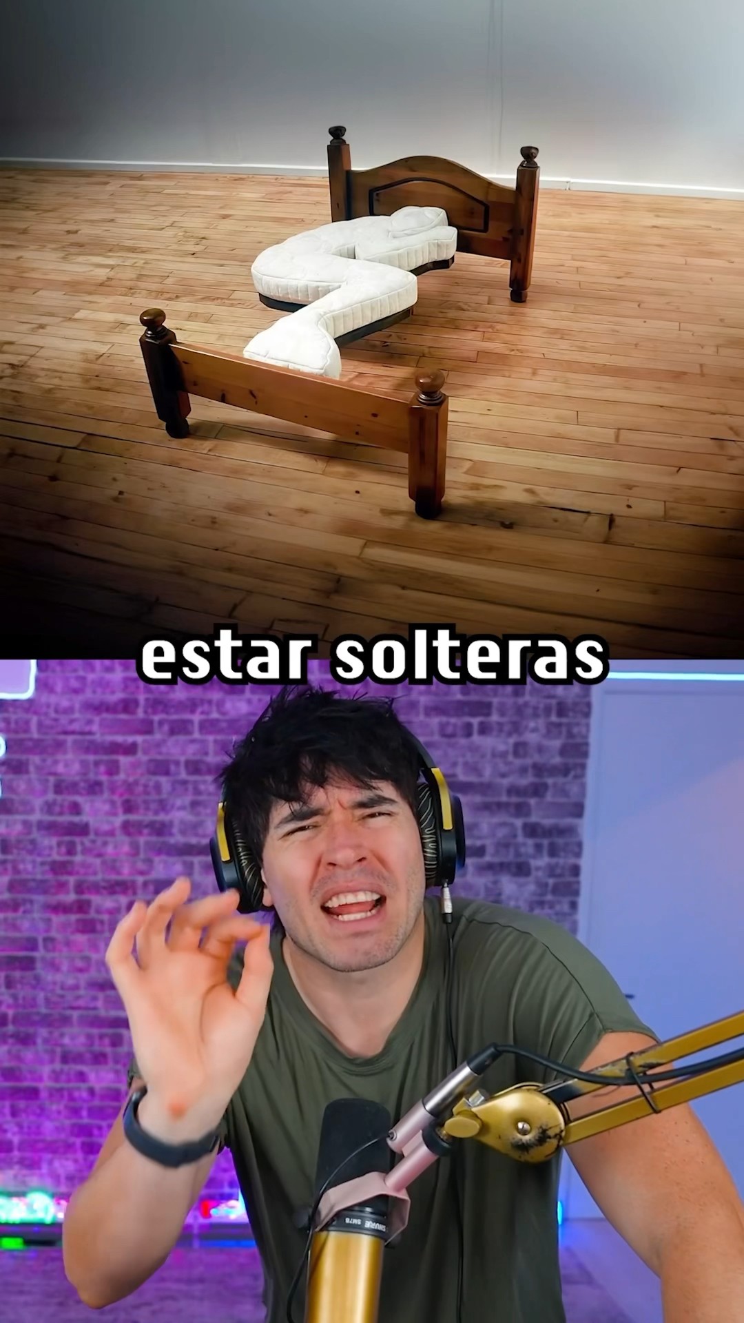 estas CAMAS son RARAS