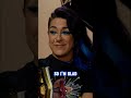 Don't worry Bayley, this is all real life and you absolutely DESERVE it 👏