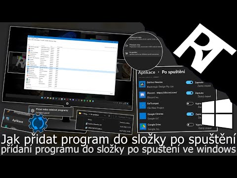 Jak přidat program do složky po spuštění ve Windows – programy po spuštění ve Windows (tutoriál)