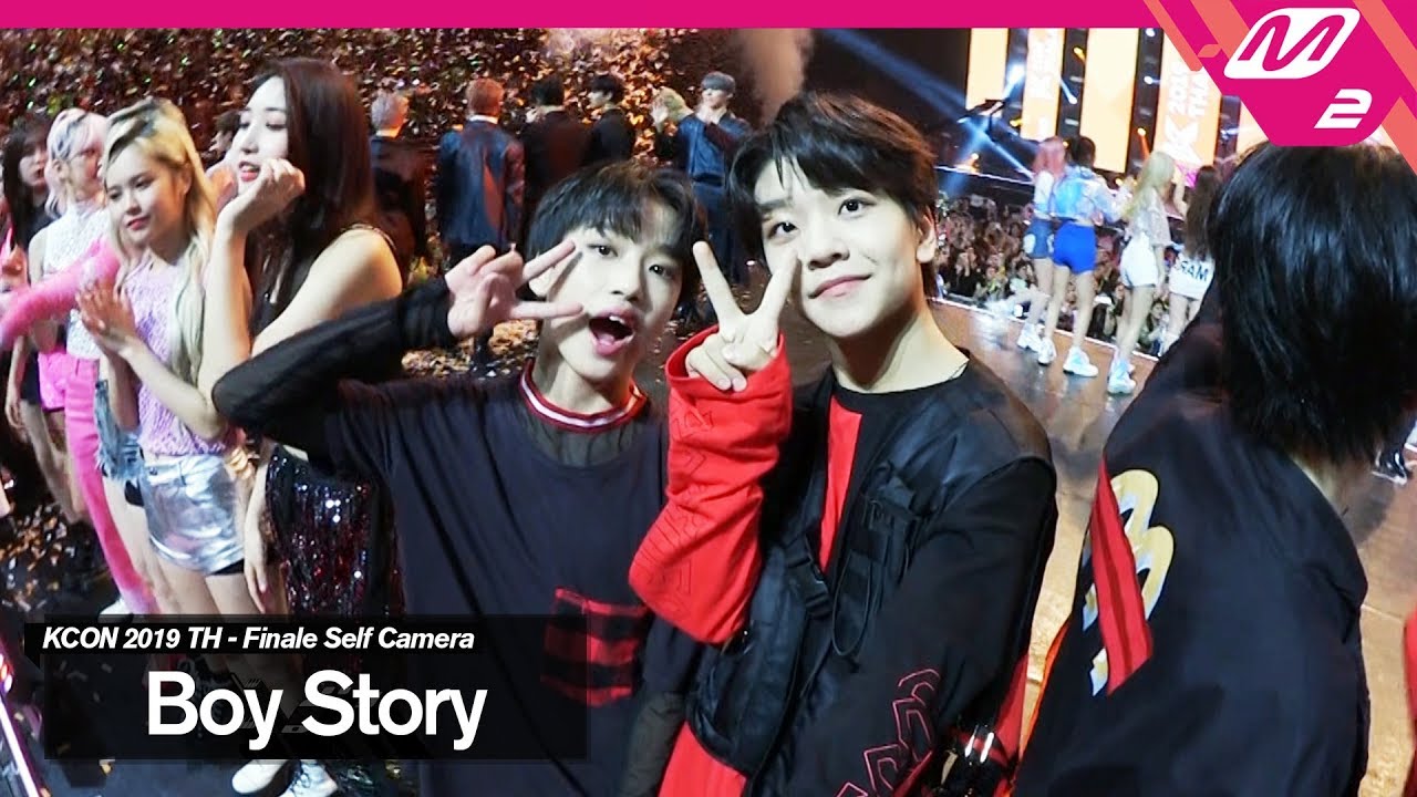 KCON 2019 m2 ジュン KCON2019TH x M2] BOY STORY(보이스토리) 엔딩셀프캠(Ending